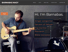 Tablet Screenshot of barnabasnagy.com